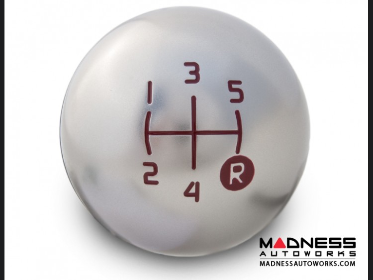 FIAT 500 Gear Shift Knob Genuine ABARTH Carbon Fiber